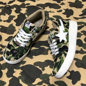 BAPESTA ABC CAMO US9.5 27.5CM BAPE STA ベイプスタ エイプ A BATHING APE