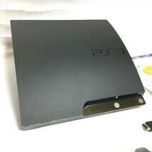 ■ PS3 プレイステーション3 本体 チャコール・ブラック CECH-2000A HDD 120GB Slim SONY 薄型 美品 箱付 動作確認済_画像3