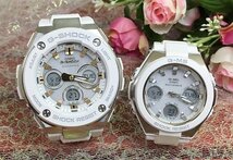 恋人達のペアウオッチ G-SHOCK BABY-G ペア腕時計 カシオ 2本セット 電波ソーラー gショック ベビーg GST-W300-7AJF MSG-W100-7AJF_画像1