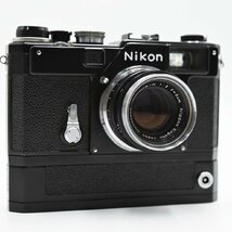 【超希少フィルムカメラ】Nikon ニコン S3 ブラック S-36 5cm F2 モータードライブセット S36 モードラ フィルムカメラ_画像2