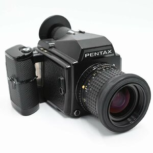 現状品(動作確認済み) Pentax 645 + smc Pentax -A645 55mm f2.8 デジタル一眼レフカメラ