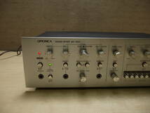 OPTONICA MX-1000 SOUND ミキサー 通電のみ確認 現状品 _画像4