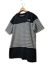 THE NORTH FACE Panel Border Tee ショートスリーブパネルボーダーティー Tシャツ 半袖 ロゴ MEN-XL 黒 ブラック 白_画像3