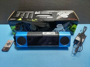 【美品】Pioneer STZ-D10S-L BLUE STEEZ MIXTRAX ポータブル　ミュージック　プレイヤー　ダンス　ダンサー　バトル パイオニア