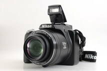 動作品 ニコン Nikon COOLPIX P90 クールピクス 黒 ブラック コンパクトデジタルカメラ 管GG2029_画像1