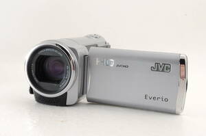 動作品 JVC Everio エブリオ GZ-HM460-S FULL HD シルバー ビクター デジタルビデオカメラ 管GG2033