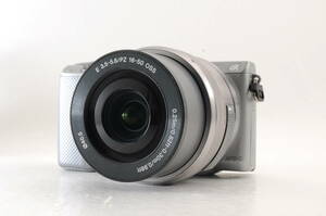 動作品 ソニー SONY α NEX-5T レンズ E 16-50mm f3.5-5.6 PZ OSS SELP1650 ミラーレス一眼カメラ 管GG2039