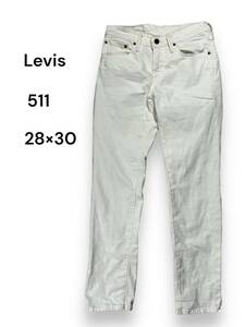 511 28×30 古着　カラーパンツ　リーバイス　Levis