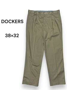 38×32 古着　チノパン　ワークパンツ　ドッカーズ　DOCKERS