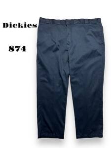 874 古着　チノパン　ワークパンツ　2XL相当　ディッキーズ　Dickies