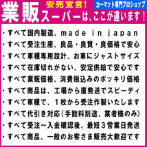 トヨタ ランドクルーザー ワゴン 300系 7人乗り 1台分セット カーマット フロアマット【チェック】タイプ TOYOTA フロアーマット 車用品_画像6