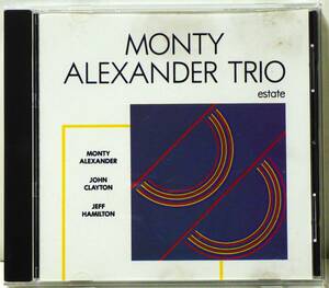 仏盤 モンティ アレキサンダー エスターテ MONTY ALEXANDER TRIO ESTATE 3 NTI ARC 103 MADE IN FRANCE