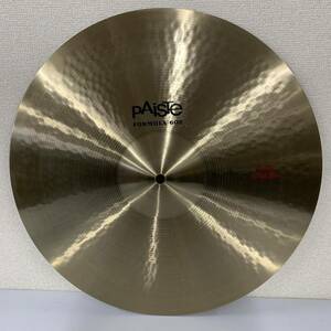 【N-3 黄】 PAiSTE FORMULA 602 Midium Crash 18' シンバル パイステ 美品 1400-9