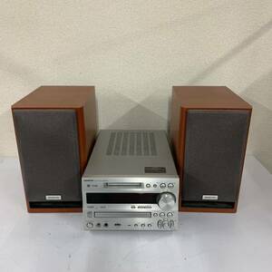 【F-1】 ONKYO FR-N7NX ミニコンポ 動作品 汚れあり 音響 中古品 1097-91