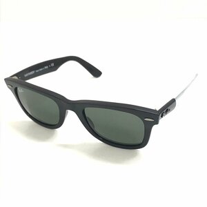 中古極美品 レイバン Ray-Ban サングラス RB2140 901 ウェイファーラークラシック ポリッシュブラック グリーンレンズ 度無し 質屋出品