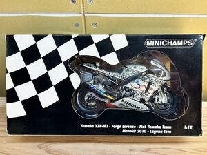 ミニチャンプス MINICHAMPS　 Yamaha YZR-M1　Jorge Lorenzo モトGP2010-Laguna Seca