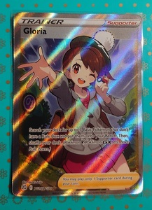 ポケカ　英語版　正規品　ユウリ　TG26/TG30　SR　海外版　ポケモンカードゲーム　Pokemon　Gloria　Full Art　B