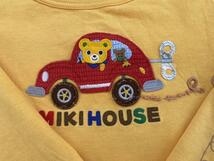 ★美品　ミキハウス　MIKIHOUSE　長袖　ロンＴ　Ｔシャツ　カットソー　トップス　９０★_画像5