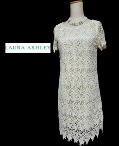 LAURA ASHLEY【ローラアシュレイ】総レースワンピース ７号