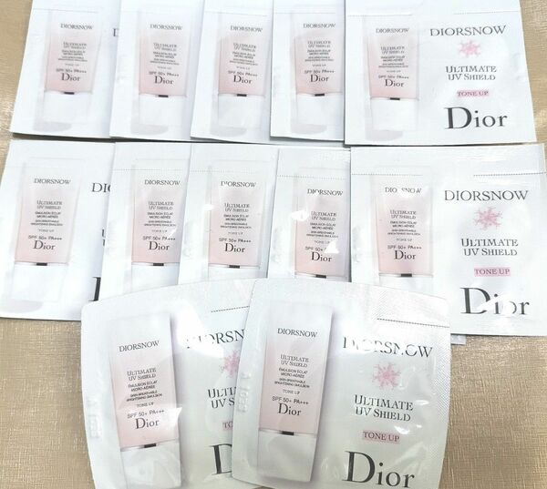 Dior　スノーUVシールドトーンアップ50+　1ml×10点　1.3ml×2点　