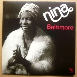 ★【Nina Simone】国内盤LP/ ニーナシモン 『BALTIMORE』