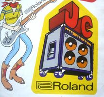 ★【Roland】当時物 1970年代ローランドオリジナルステッカー/ACE TONEカタログ/ＨＯＮＥＹアンプカタログ 送料無料_画像3
