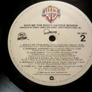 ★【GEORGE BENSON】輸入盤LP/GEORGE BENSON 『GIVE ME THE NIGHT』 ジョージベンソンの画像6