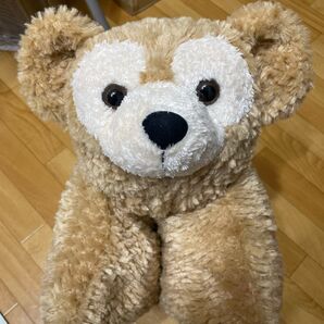 香港ディズニー 日本未発売 ダッフィー 折りたたみ クッション