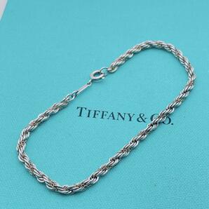 【極美品】Tiffany & Co. ツイスト ブレスレット K18 コンビの画像6