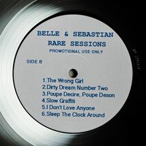 【LP/ブート】Belle & Sebastian / Rare Sessions: 1998 French Radio Black Session (プロモオンリー)_画像4