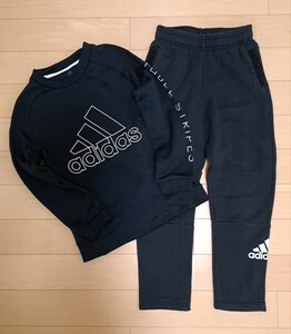 【adidas】裏起毛スエット上下 　size140