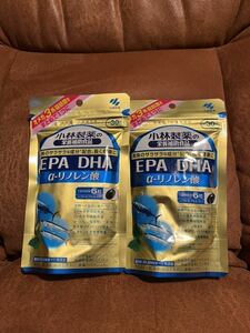 【送料無料】小林製薬　EPA DHA αリノレン酸　30日分　２袋セット　α-リノレン酸 