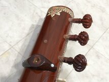 シタール 弦楽器 インド民族楽器●F011T650_画像8
