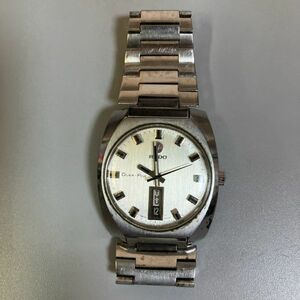 ☆ビンテージ RADO ラド― 腕時計 OVER-POLE SWISS MADE Water-Sealed 11878 STAINLESS STEEL シルバー文字盤 ジャンク 保管品