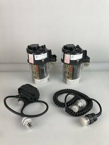 A9861●SEA＆SEA シーアンドシー 水中ストロボ 2個 まとめ YS-90 TTL STROBE Duo スキューバ撮影機材 ダイビング用 ストロボ 【未確認】