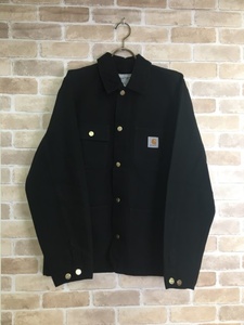 タグ付 Carhartt カーハート カバーオール IO26480.89.02.03 Michigan Coat ブラック M 33822793＃4