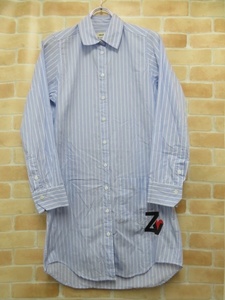 Zadig&Voltaire ザディグ エ ヴォルテール ドレスシャツ ストライプ WWDR00006 ブルー系 S 111367538＃4