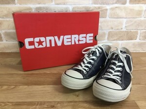 CONVERSE コンバース スニーカー 1SD283 オールスターRオリーブグリーンレザーOX ディープシー 27.5 33828999＃5