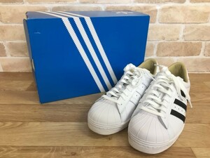 adidas Originals アディダスオリジナルス スニーカー SUPERSTAR 80S スーパースター ID4851 ホワイトXブラック 28 33833000＃4