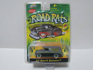 Jada TOYS 1/64 ROAD RATS 57 CHEVY SUBURBAN