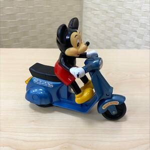 #4657 ミッキーマウス ディズニー ゼンマイ式 当時物 レトロ玩具 おもちゃ ゼンマイ ブリキ