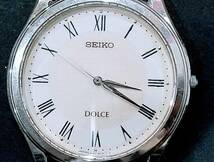 #Y7968　１円～稼働品・SEIKO DOLCE/セイコー ドルチェ 8J41-8010 メンズ腕時計_画像1