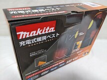 【※試着品※】MAKITA マキタ『暖房ベストCV202DZL』サイズＬ ブラック 本体のみ☆_画像3