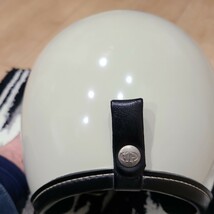 当時物　アライ　ヒロタケ　ジェットヘルメット　ビンテージ　BELL アライBUCO　ジェットヘル　ハーレー　旧車　Z1　Z2　革巻き　_画像3