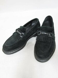 【送料込】 DR. MARTENS ドクターマーチン 【メンズ】 くつ ブラウン 茶 ADRIAN スナッフル MONO ローファー スエード sizeUK7 26cm/957527