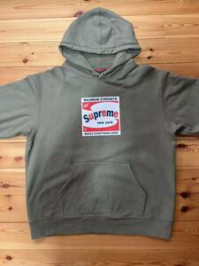 supreme スウェットパーカー サイズL オンライン購入品　Hooded Sweatshirt