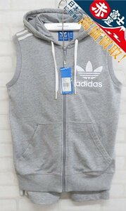 7T9814/adidas ノースリーブパーカー パンツ セットアップ アディダス