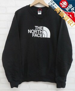 7T9920/THE NORTH FACE ロゴ刺繍 クルーネックスウェット ノースフェイス