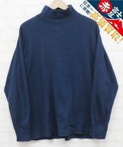 7T9553/THE REAL McCOY’S U.S.N. フライトデッキジャージ リアルマッコイズ 長袖ハイネックTシャツ_画像1