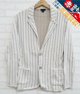 7T9809/ラルディーニニットウェア ニットテーラードジャケット LARDINI KNITWEAR